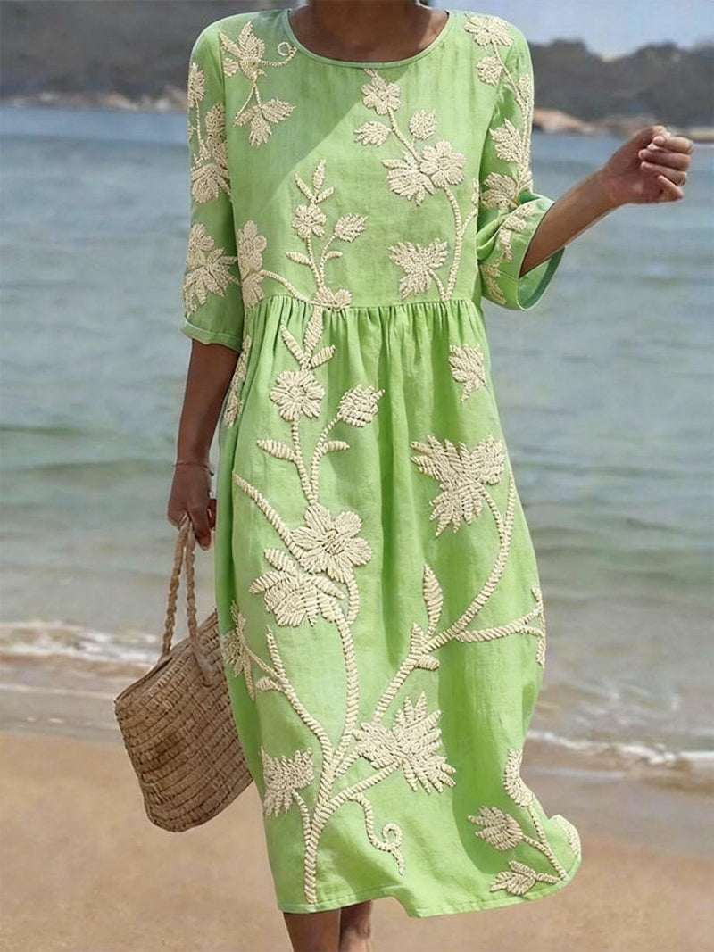 Haydée – Vestido casual estampado